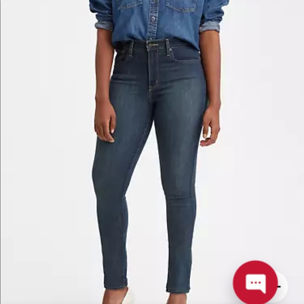 Levi’s 721 high rise skinny jeans - like new!
